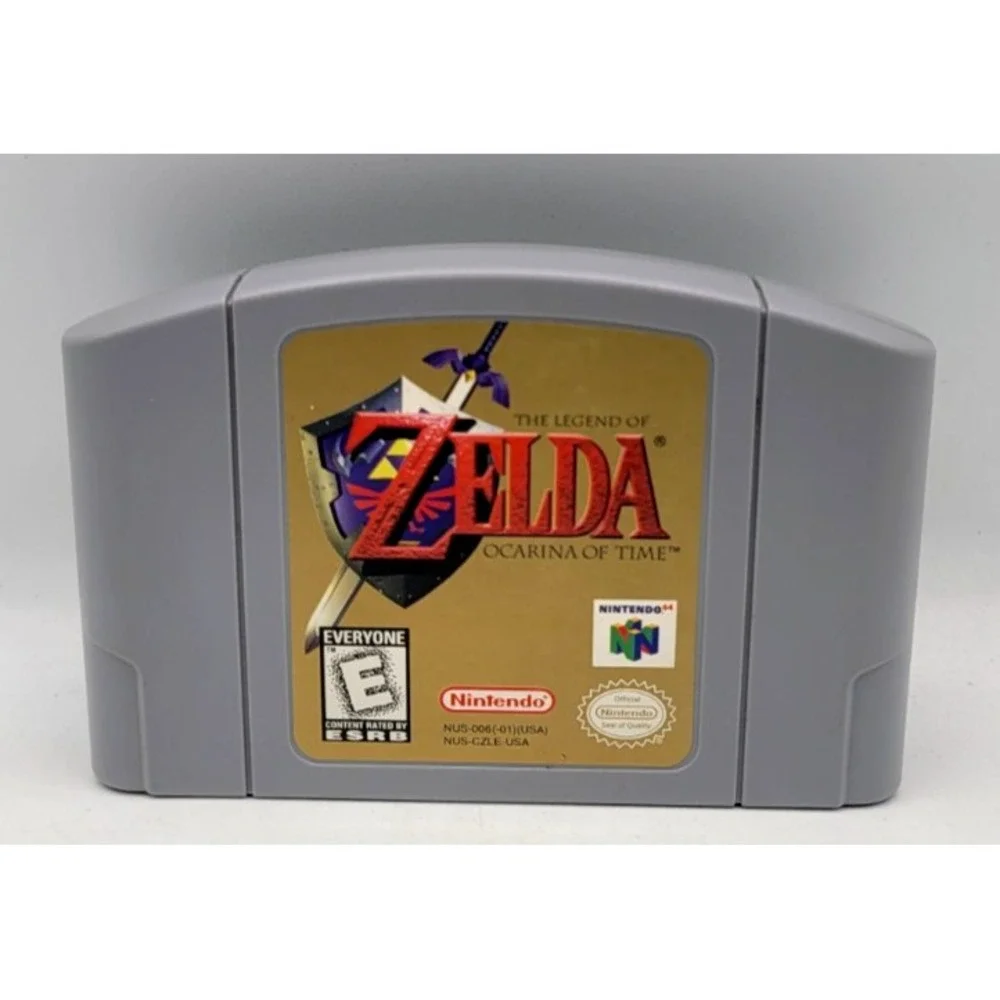 Legend of Zelda Ocarina of Time N64 Nintendo 64 Extremely Clean! TESTED WORKING!